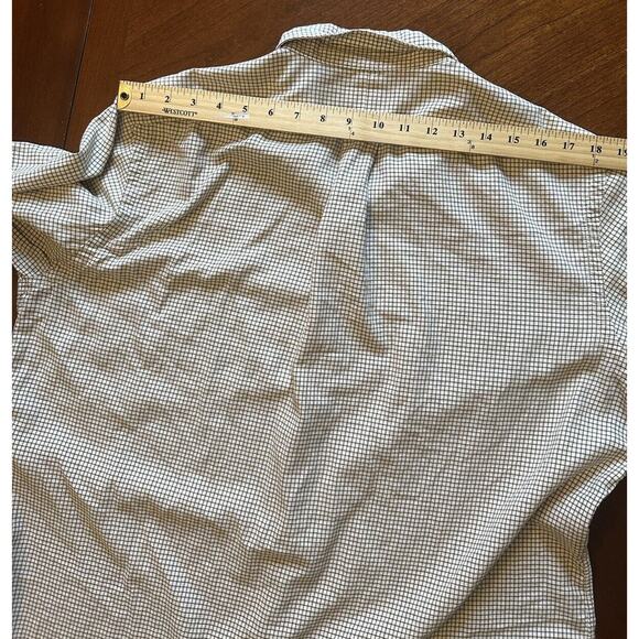Ralph Lauren Shirt Men's Cream Beige Check Long Sleeve Button Down XL - Picture 5 of 7